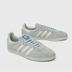 adidas gazelle silver green womens ADIDAS